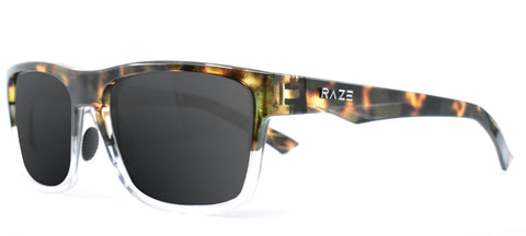 Raze Eyewear - Castaway 29341 - Tortoise to Clear Polarized