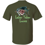 Men's Laker Taker Back Logo Short Sleeve Heavyweight Tee