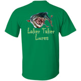 Men's Laker Taker Back Logo Short Sleeve Heavyweight Tee