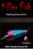 Killer Fish - Rattling DEEP Diver UV - FALL BRAWLIN'/SLAM SALE!