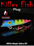 Killer Fish - Rattling TROLLING PLUG UV