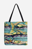 Kaleido King Canvas Tote