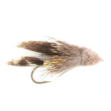 Muddler Minnow Fly Fishing Flies - Classic Bass and Trout Streamers - 1 Dozen Flies Hook Size 6