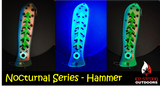 END OF SEASON SALE!    10" Glow Dual Fin Fishblade NOCTURNAL SERIES!