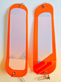 8.5" Orange Dual Fin Flasher NEW 2024
