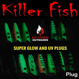 Killer Fish - Rattling TROLLING PLUG UV