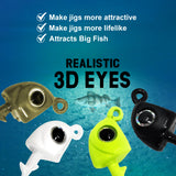 Reaction Tackle Tungsten Swimbait Jig Heads (5-Pack)