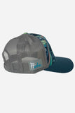 HaliBorealis Abstract Trucker Hat