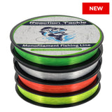 Reaction Tackle Nylon Monofilament Fishing Line 350 yard spools - New