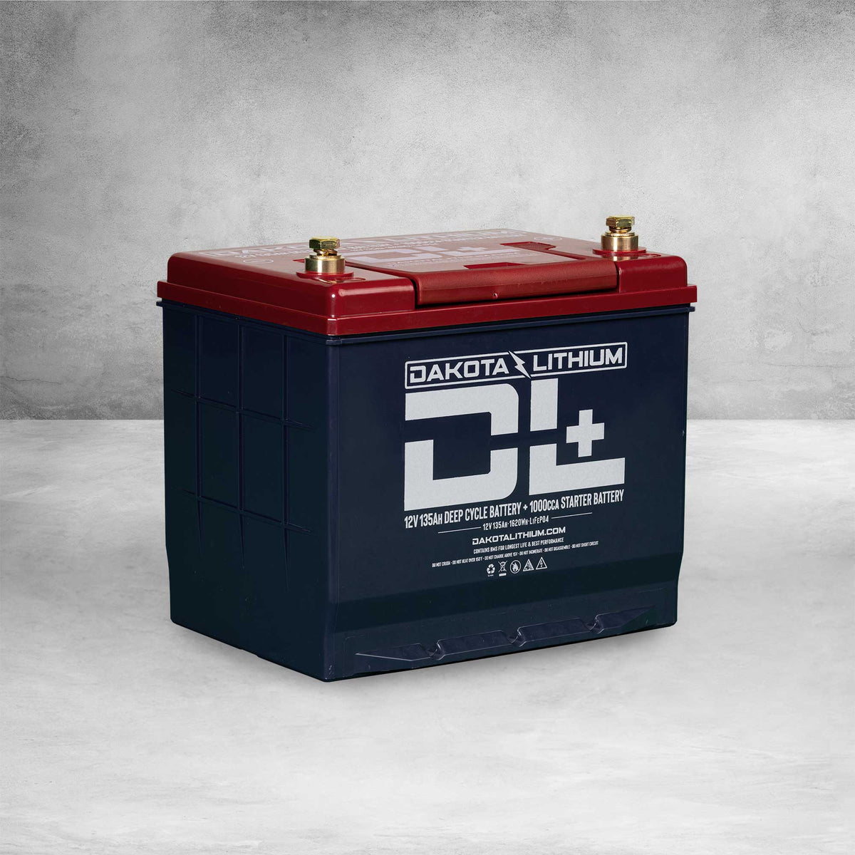Dakota DL+ 12V 135AH Dual Purpose 1000CCA Starter Battery Plus Deep Cy –  Ice Strong Outdoors