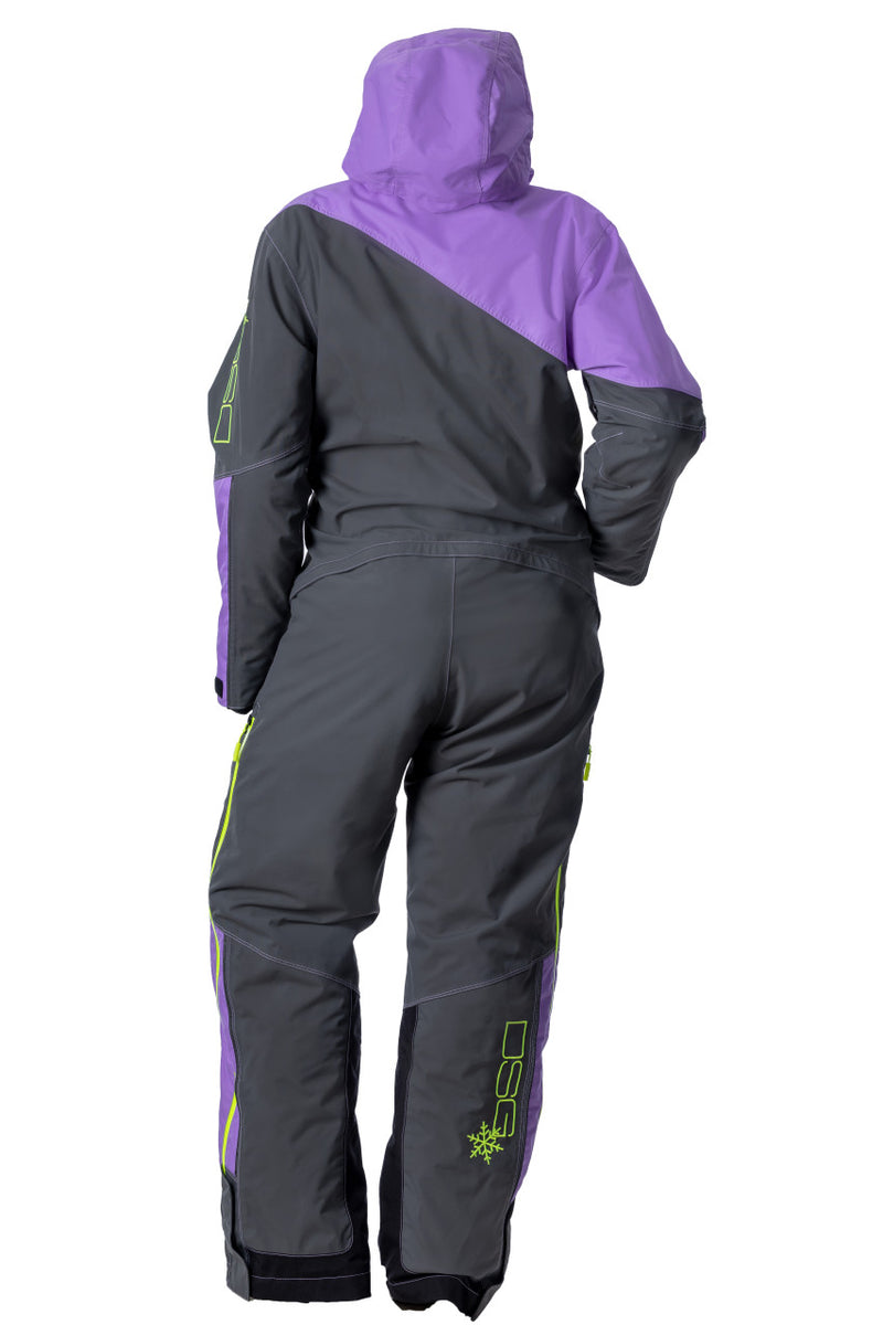 DSG Women's Monosuit 2.0 - Drop Seat Black-Hot Pink Small (2024