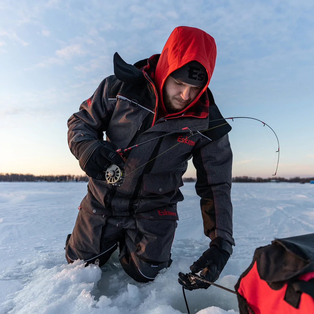Eskimo mens Men's Ice Fishing Jacket : : Clothing, Shoes &  Accessories