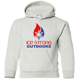 Youth Pullover Hoodie Patriotic Logo (LOTS of color choices)