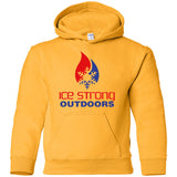 Youth Pullover Hoodie Patriotic Logo (LOTS of color choices)