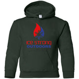 Youth Pullover Hoodie Patriotic Logo (LOTS of color choices)