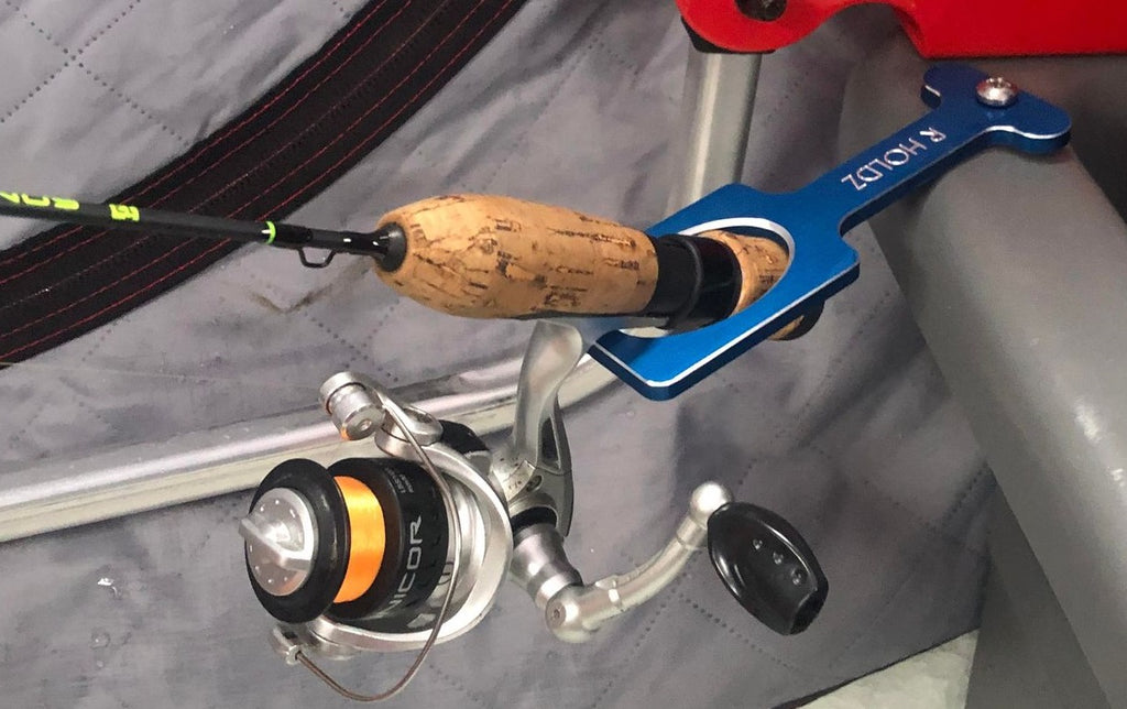 27.5 Ice Fishing Rod W/First Ice Reel FI-102 (Ex Cond) W/FREE Rod Holder  7/24