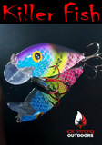 Killer Fish - Rattling Shallow Diver UV - NEW 2025 Colors Now Released!!!!