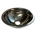 Scandvik SS Basin Sink - 11.5" x 5" - Mirror Finish [10201]