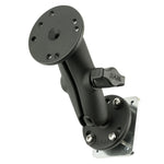 RAM Mount Double Ball Mount w/Backing Plate [RAM-B-101U-225B2]