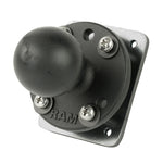 RAM Mount Drill-Down Dashboard Ball Base w/Backing Plate - C Size [RAM-202-225-2U]