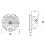 Roswell R1 6.5 Marine Speakers - White - 80W RMS  160W Peak Power [C920-1600]