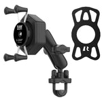 RAM Mount RAM X-Grip Phone Mount w/Vibe-Safe  U-Bolt Base - Medium [RAM-B-149Z-UN7-462]