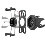 RAM Mount RAM X-Grip Large Phone Mount w/Vibe-Safe  Small Tough-Claw [RAM-HOL-UN10-462-400]