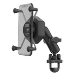 RAM Mount RAM X-Grip Large Phone Mount w/Vibe-Safe  U-Bolt Base - Medium [RAM-B-149Z-UN10-462]