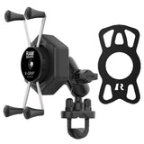 RAM Mount RAM X-Grip Large Phone Mount w/Vibe-Safe  U-Bolt Base - Short [RAM-B-149Z-A-UN10-462]