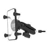 RAM Mount RAM X-Grip Phone Mount w/Grab Handle M6 Bolt Base [RAM-B-186-M6-UN7U]