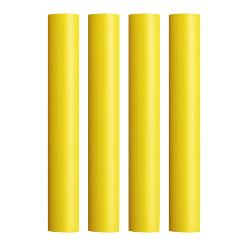 Pacer Battery Cable Heat Shrink Tubing - 3/4" x 12" - Yellow (4-Pieces) [BEHS3/4-12YL-4]