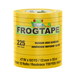 FrogTape CP 225 Medium-High Adhesion Masking Tape - 12MM x 55M x 12-Pack - Gold - Rated for 225F [105318]