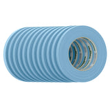 FrogTape CP 250 Medium-High Adhesion Masking Tape - 12MM x 55M x 12-Pack - Light Blue - Rated for 250F [105325]