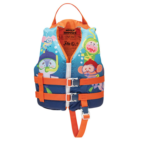 Full Throttle Child Water Buddies Life Vest - Shark - 30-50lbs Type III [104300-500-001-25]