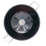 Lumitec Illusion Flush Mount LED Down Light - Warm White - Dimming - Black Housing [117159]