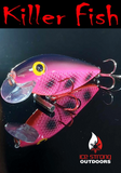 NEW!!!  Killer Fish - Rattling Shallow Diver UV