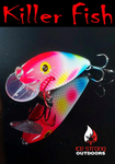 NEW!!!  Killer Fish - Rattling Shallow Diver UV