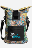 Tropical Tarpon Roll Tote Dry Bag