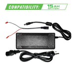 Norsk 7A 12.6V Rapid Lithium Battery Charger w/ Quick Connect Harness