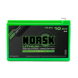 Norsk 12.8V 10Ah Lithium Battery with Charger