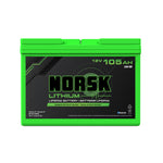 Norsk 12V 105AH LiFePO4 Lithium Deep Cycle Marine Battery