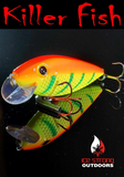 NEW!!!  Killer Fish - Rattling Shallow Diver UV