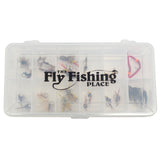 Trout Flies Assortment - 24 Flies for Trout Fly Fishing with Fly Box - Essential Dry and Wet Fly Selection for All Trout Fly Fishing