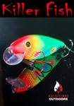 NEW!!!  Killer Fish - Rattling Shallow Diver UV