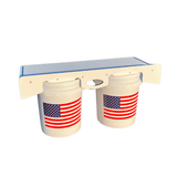 Made in the USA | Premium Double Bucket 33" Raised Fillet Table Cutting Board