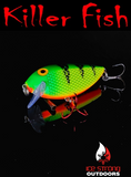 Killer Fish - Rattling Shallow Diver UV - NEW 2025 Colors Now Released!!!!