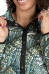 Steel My Heart Riffle Snap Fleece