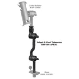 RAM Mount Adjustable Adapt-a-Post 16" Extension Arm [RAP-114-APB3U]