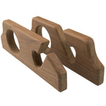 Whitecap Teak Two-Rod Storage Rack - Pair [60610]