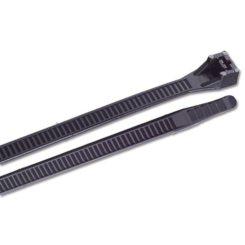 Ancor 15" UV Black Heavy Duty Cable Zip Ties - 100 Pack [199260]